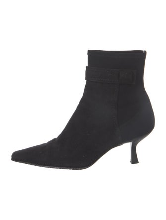 Stuart Weitzman Suede Sock Boots