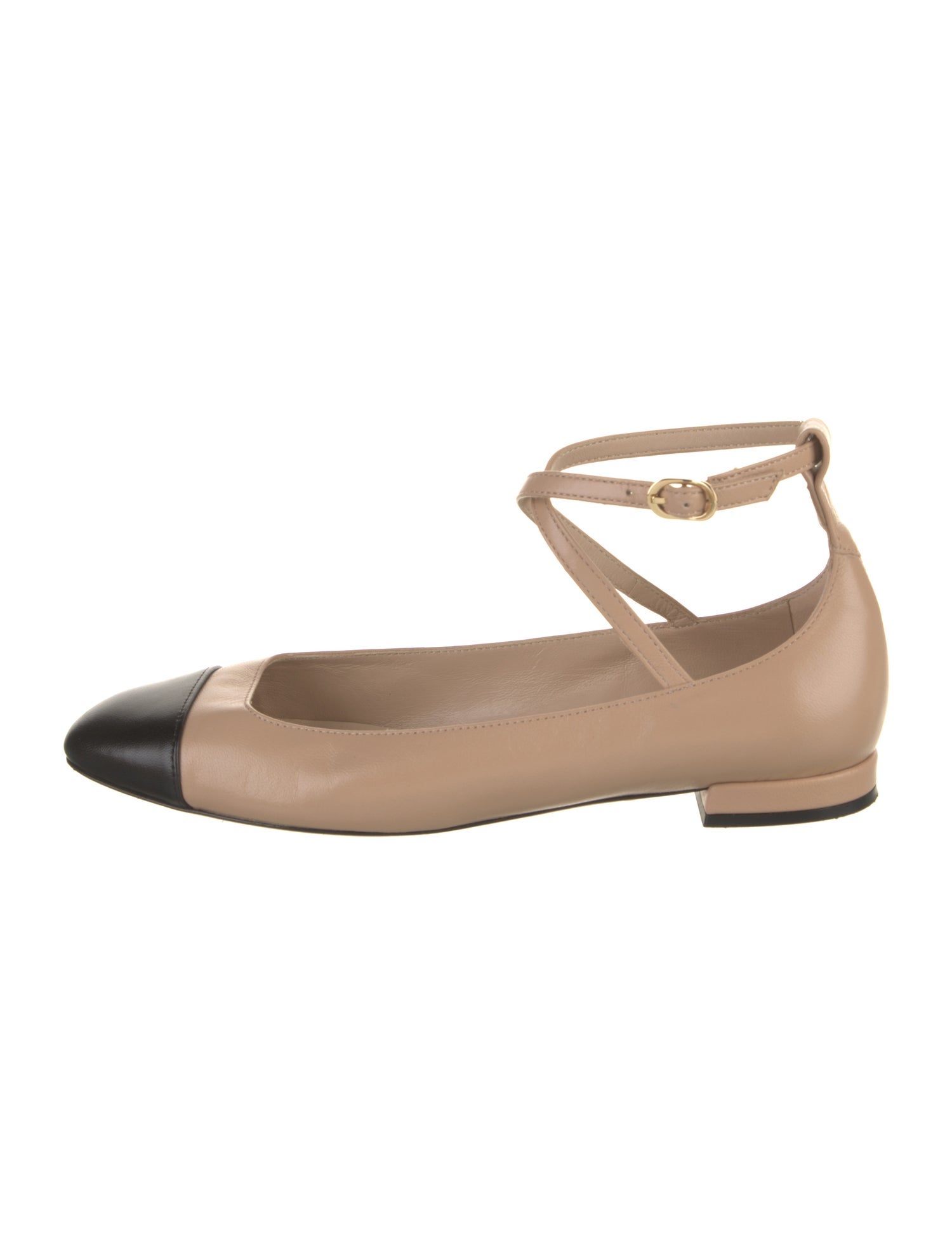 Stuart Weitzman Leather Ballet Flats