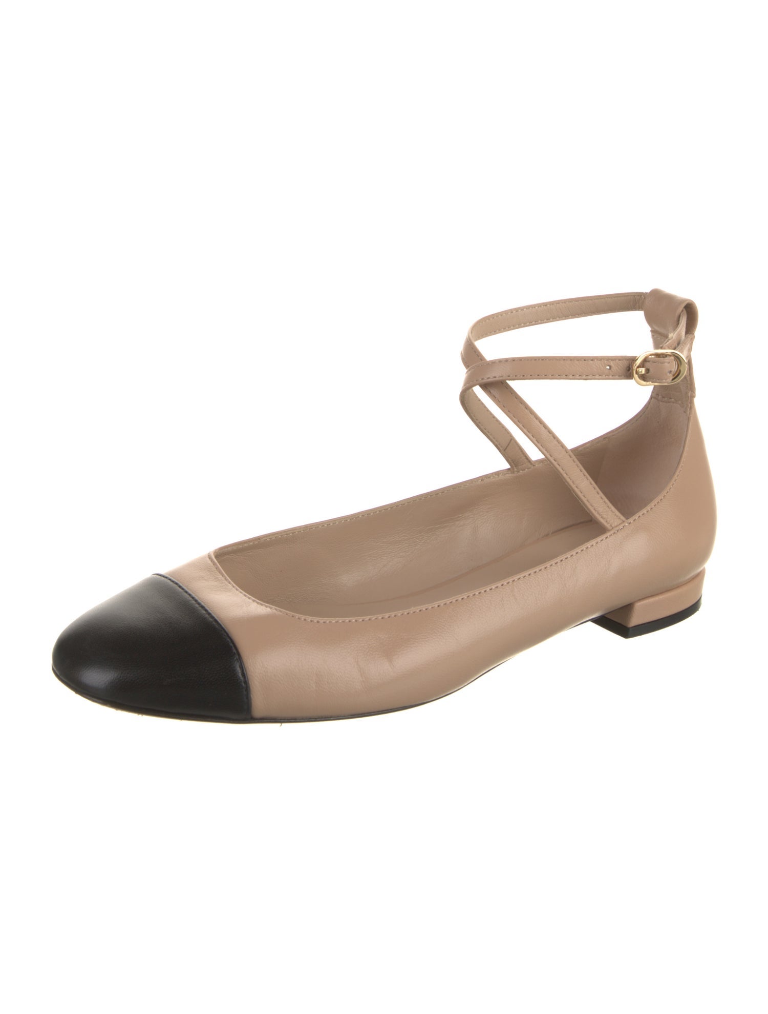 Stuart Weitzman Leather Ballet Flats