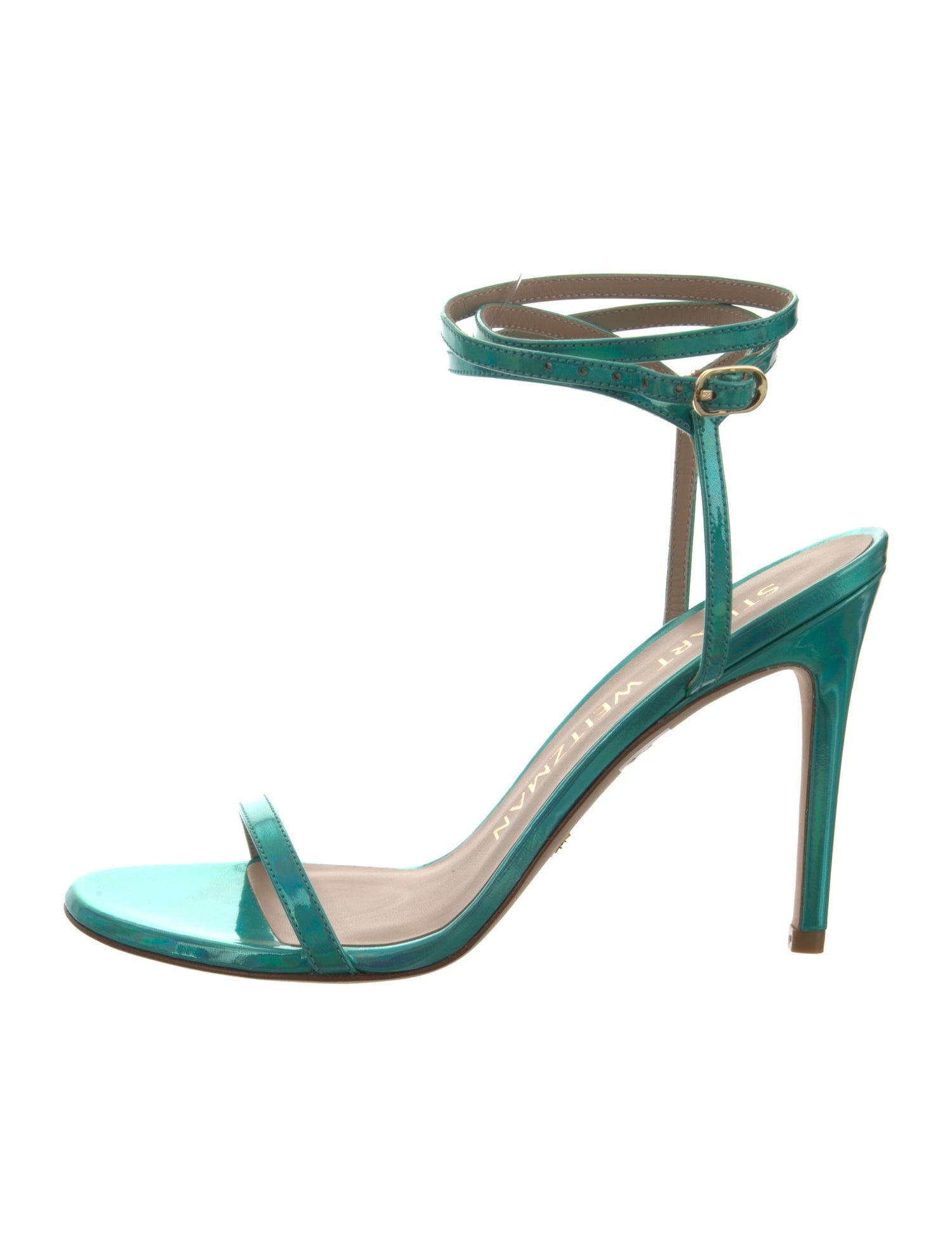 Stuart Weitzman Patent Leather Sandals