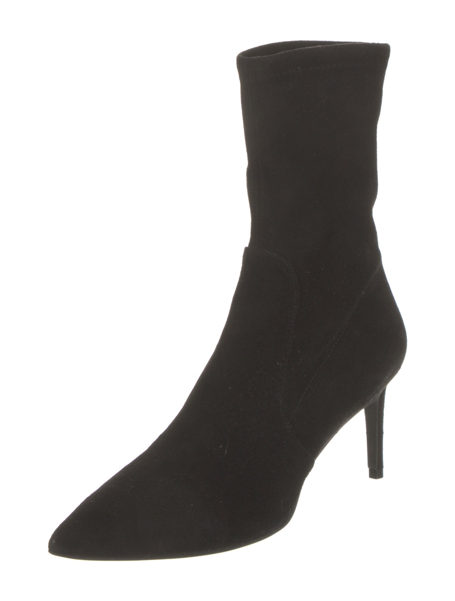Stuart Weitzman Suede Sock Boots