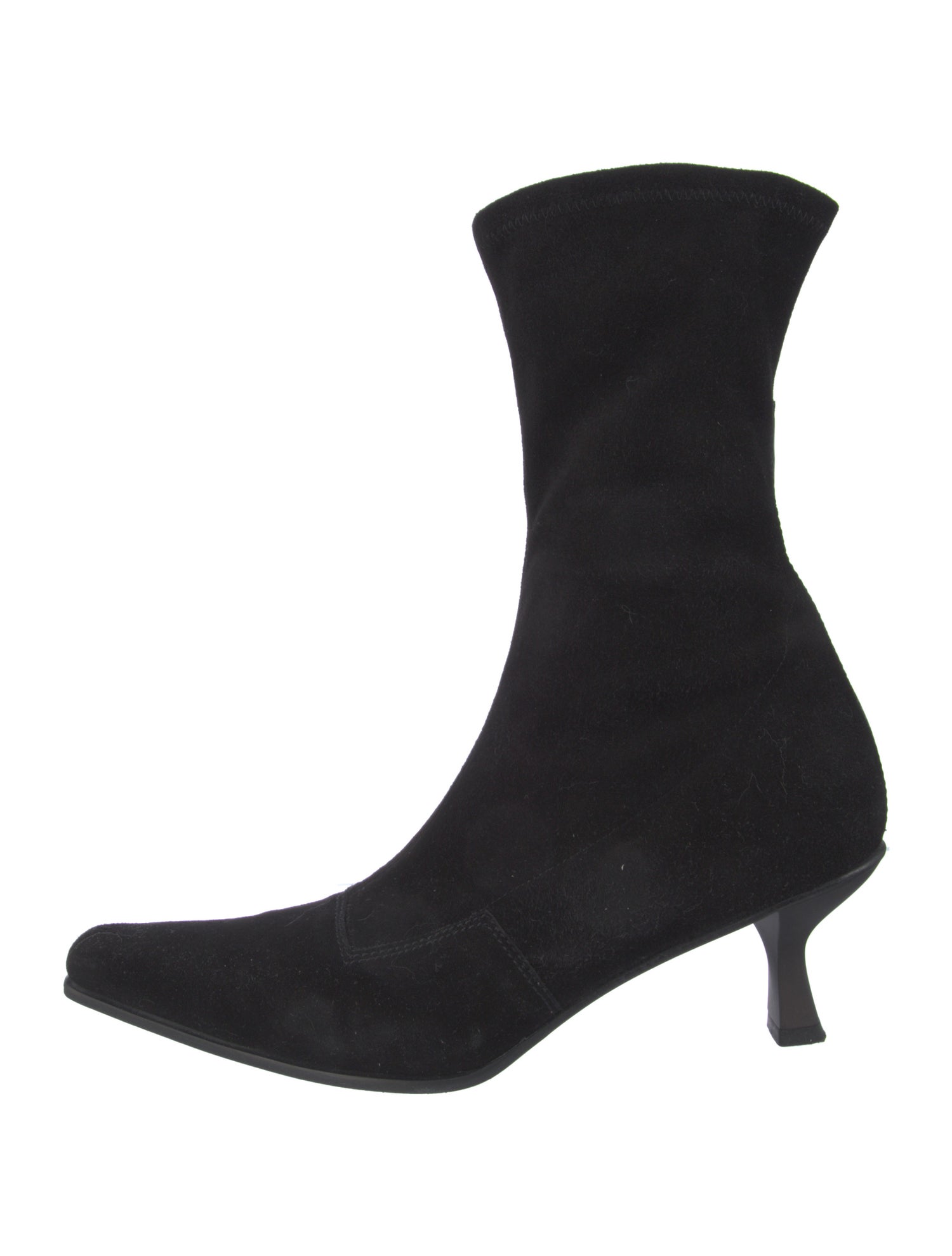 Stuart Weitzman Suede Sock Boots