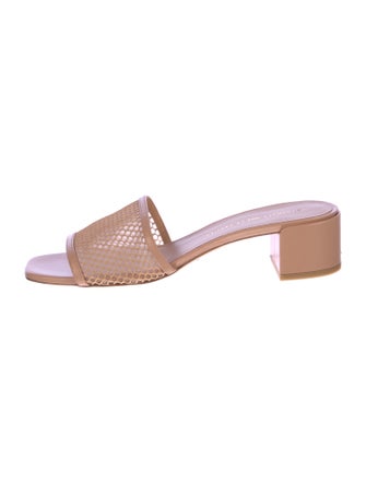 Stuart Weitzman Mesh Slides