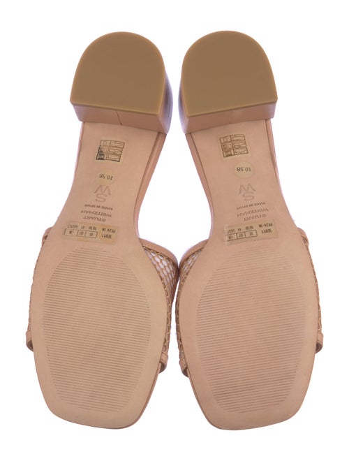 Stuart Weitzman Mesh Slides