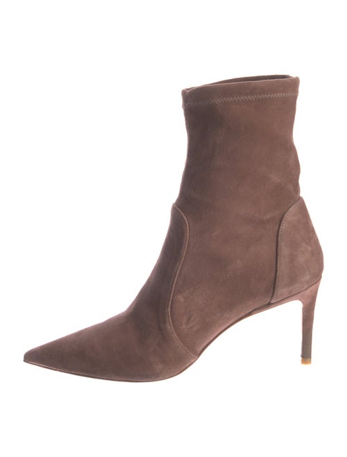Stuart Weitzman Suede Sock Boots