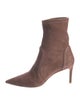 Stuart Weitzman Suede Sock Boots