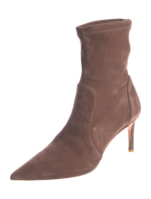 Stuart Weitzman Suede Sock Boots