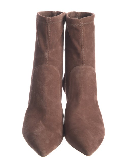 Stuart Weitzman Suede Sock Boots
