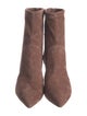 Stuart Weitzman Suede Sock Boots