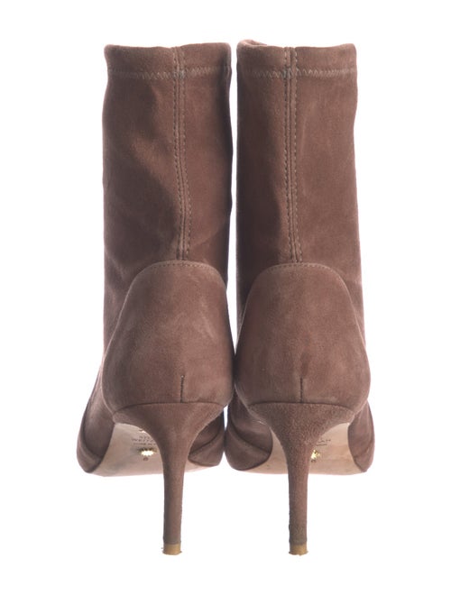 Stuart Weitzman Suede Sock Boots