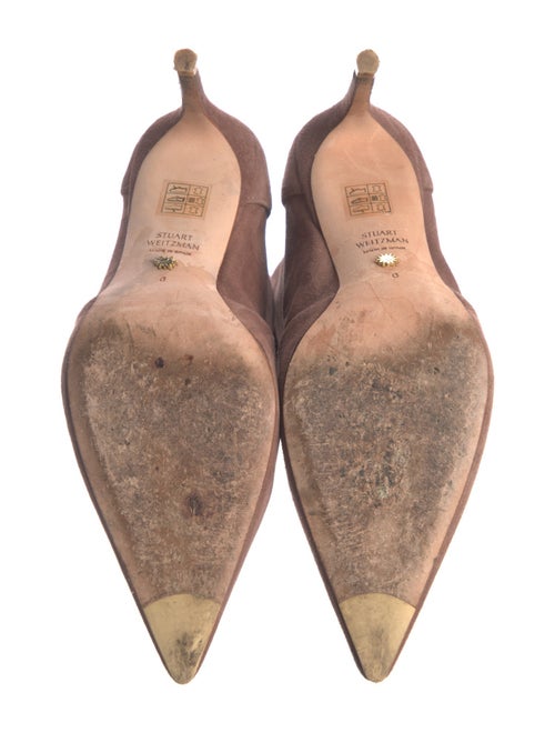 Stuart Weitzman Suede Sock Boots