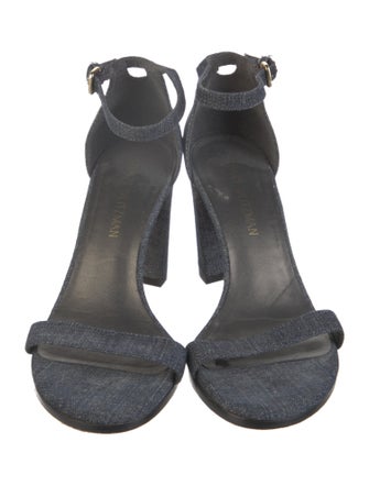 Stuart Weitzman Denim Sandals