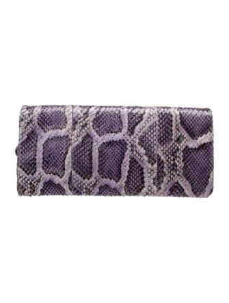 Stuart Weitzman Snakeskin Clutch