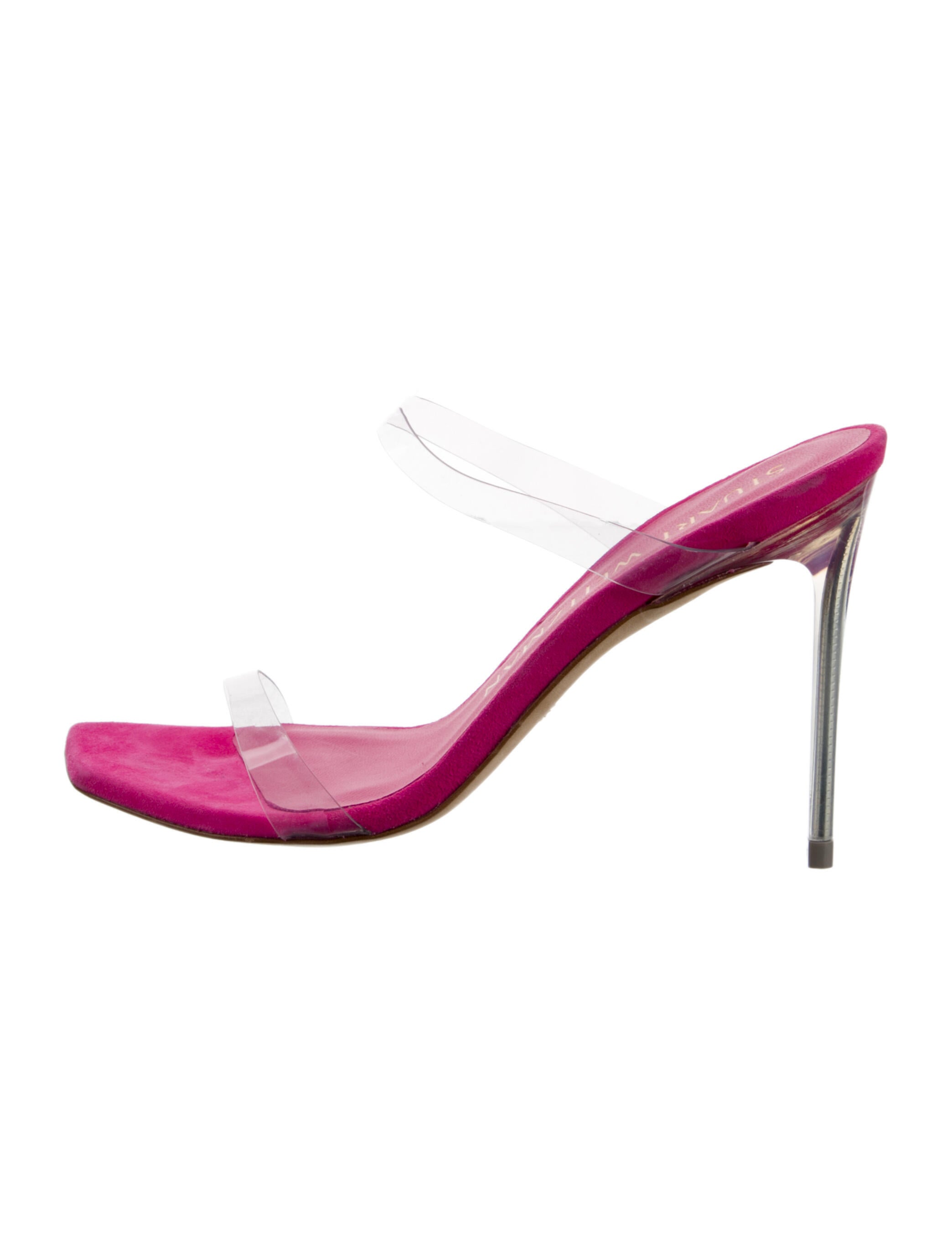 Stuart Weitzman Suede Slides