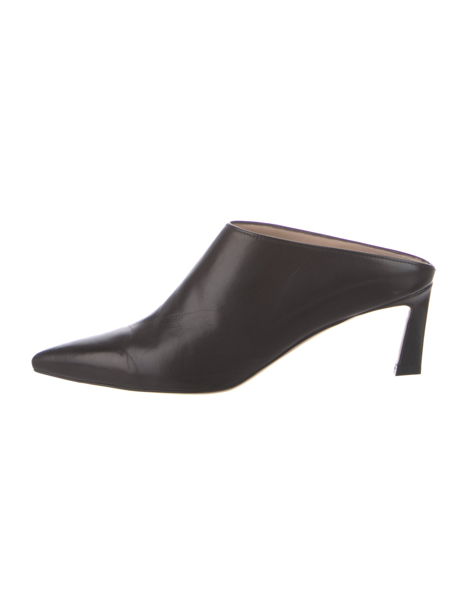Stuart Weitzman Leather Mules
