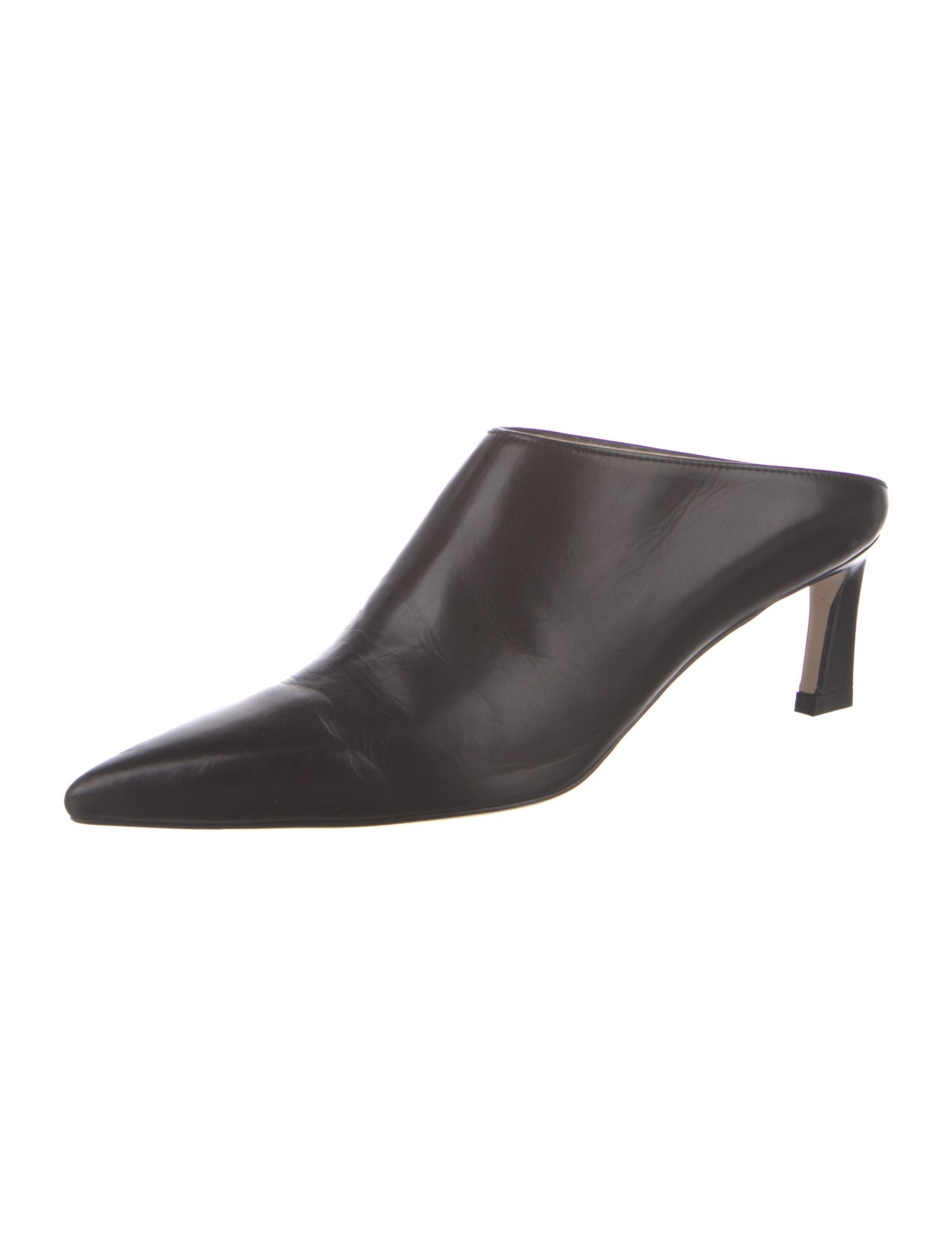 Stuart Weitzman Leather Mules