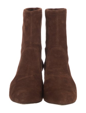 Stuart Weitzman Suede Sock Boots