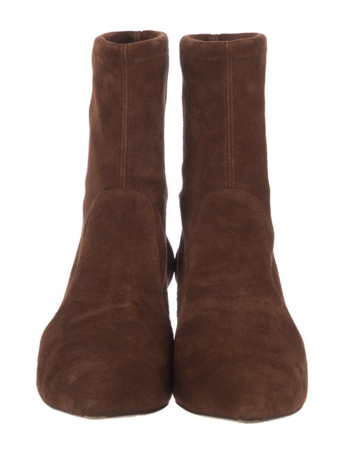 Stuart Weitzman Suede Sock Boots