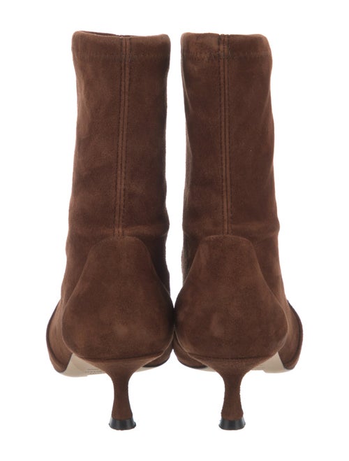 Stuart Weitzman Suede Sock Boots