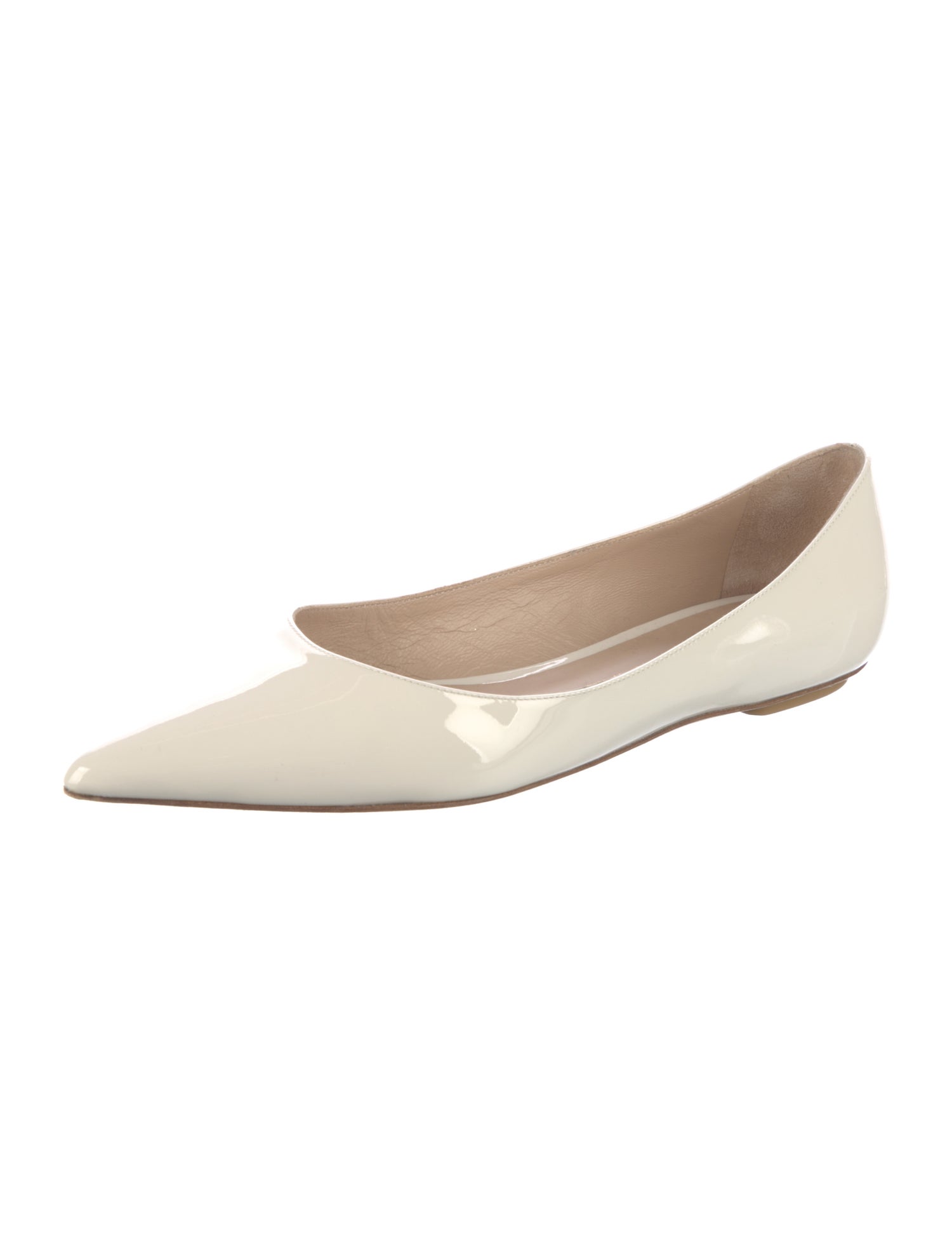 Stuart Weitzman Patent Leather Ballet Flats