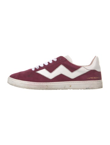 Stuart Weitzman Sneakers Suede Colorblock Pattern US 7.5 |