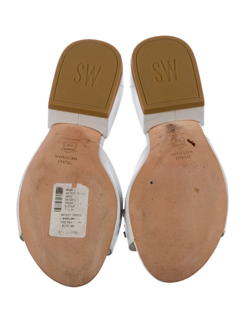 Stuart Weitzman Leather Slides