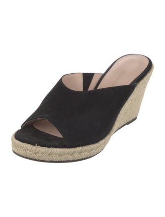 Stuart Weitzman Suede Espadrilles