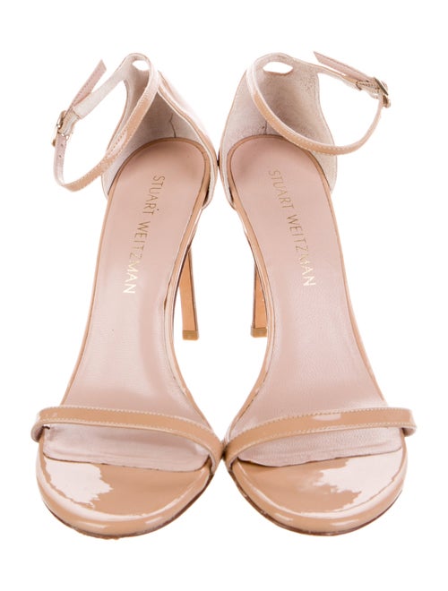 Stuart Weitzman Patent Leather Sandals