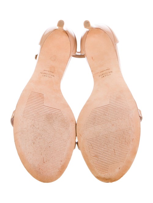 Stuart Weitzman Patent Leather Sandals