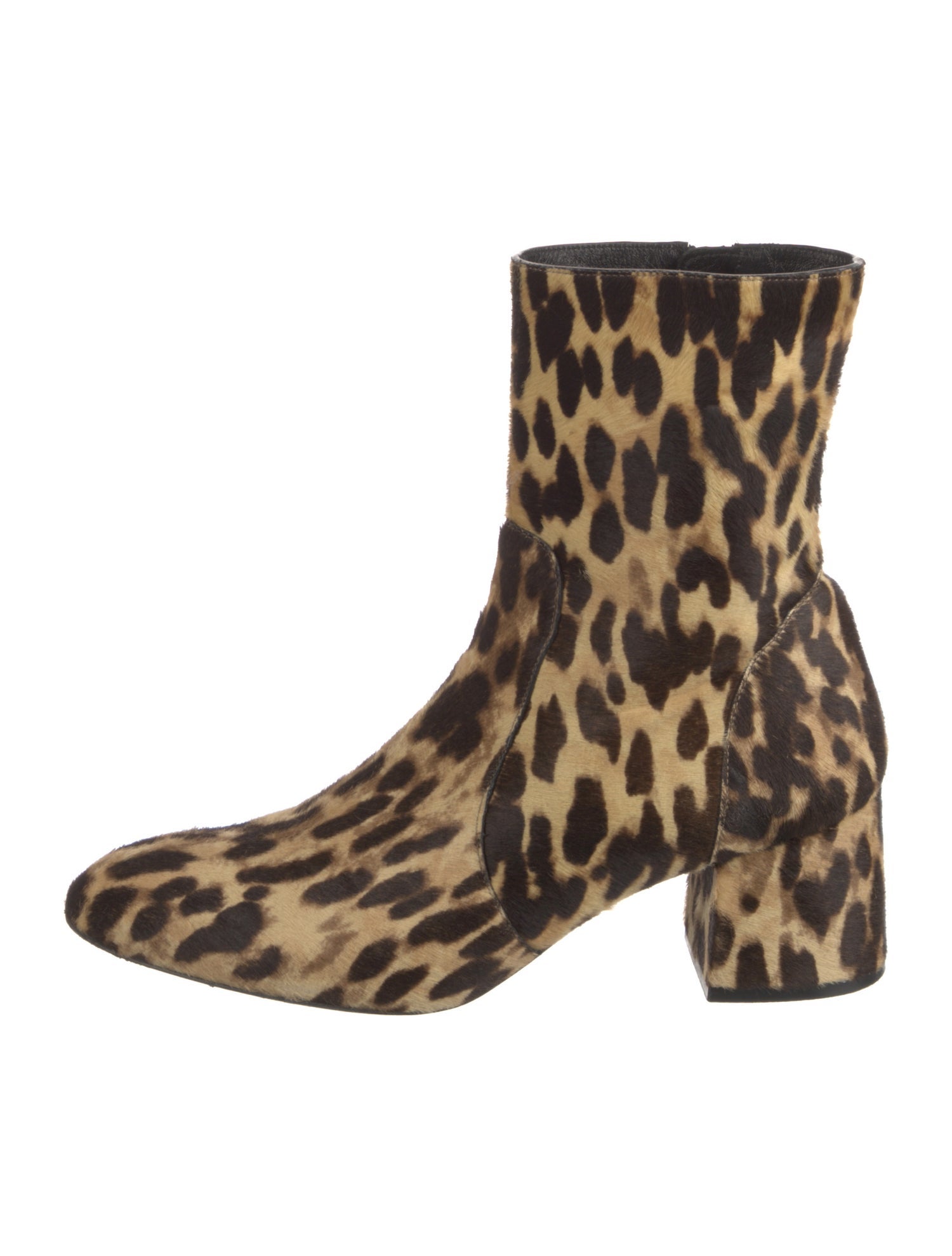 Stuart Weitzman Ponyhair Animal Print Boots