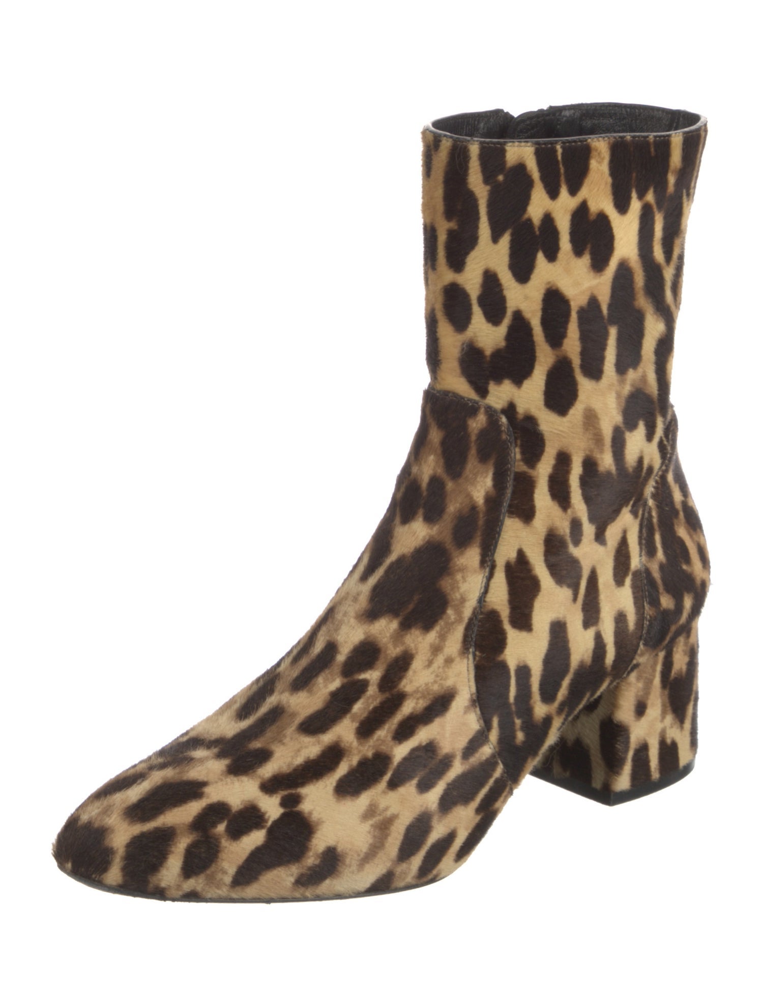 Stuart Weitzman Ponyhair Animal Print Boots