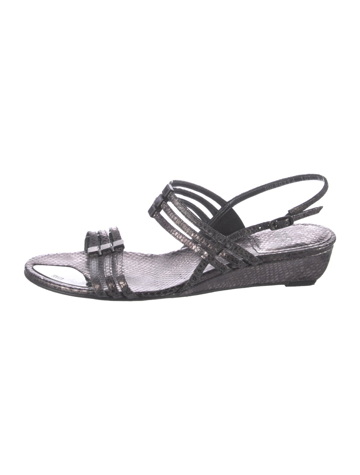 Stuart Weitzman Leather Slingback Sandals