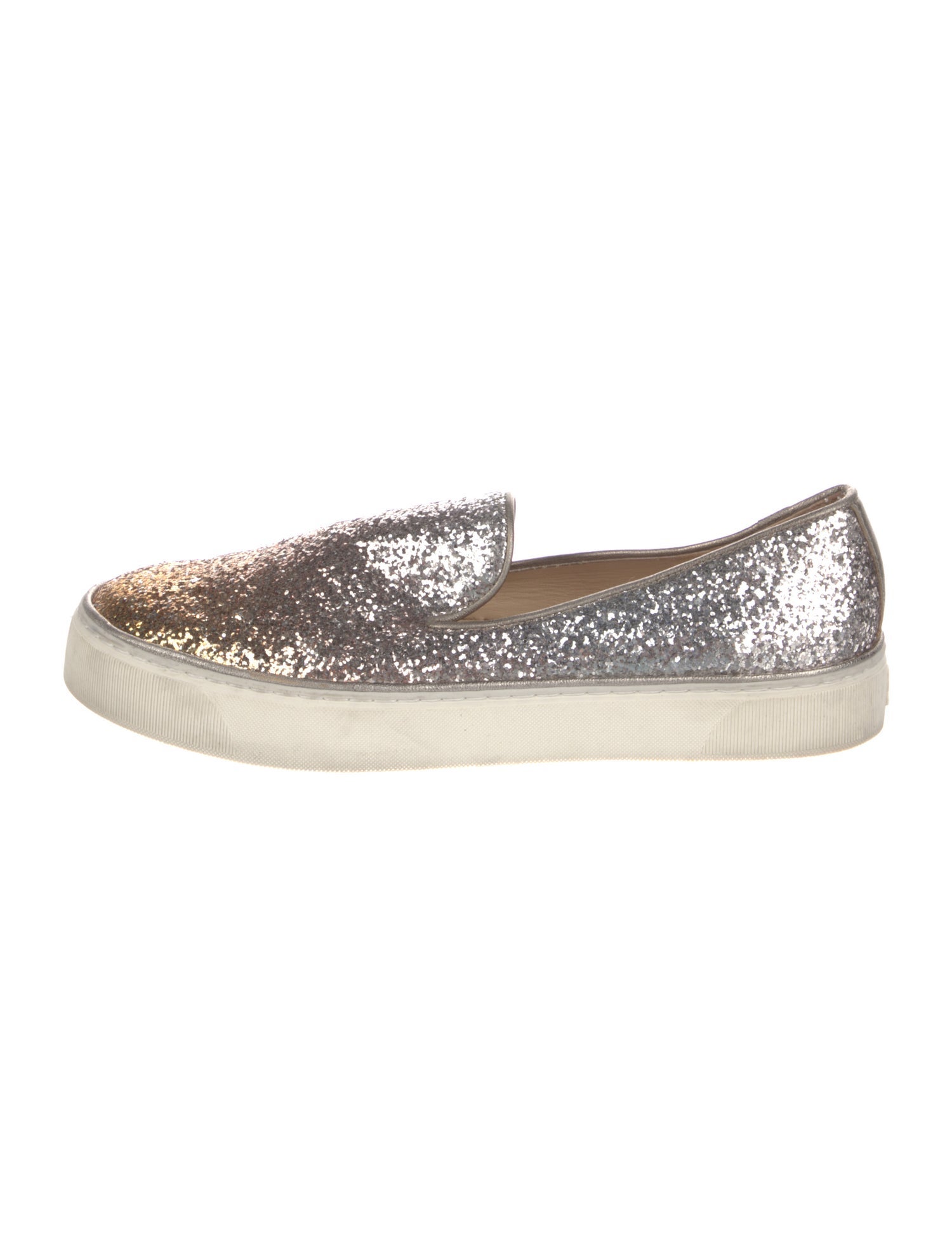 Stuart Weitzman Glitter Sneakers