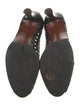 Stuart Weitzman Leather Lasercut Accents Pumps