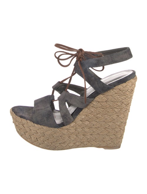 Stuart Weitzman Denim Slingback Pumps