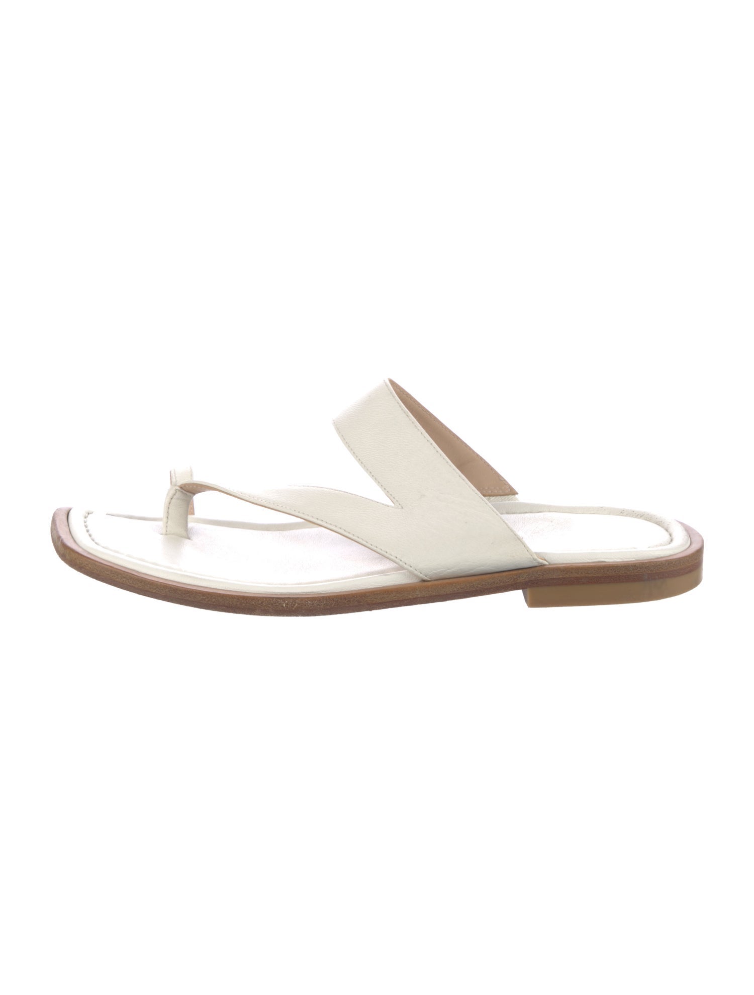 Stuart Weitzman Leather Slides