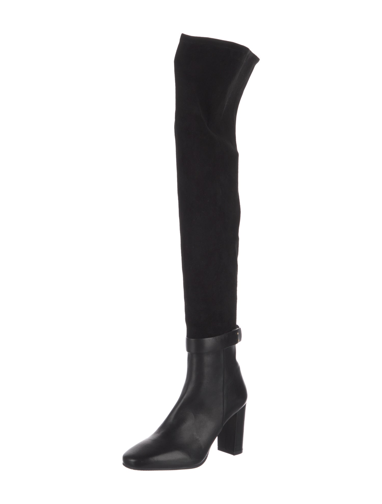Stuart Weitzman Suede Tassel Accents Boots