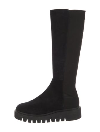 Stuart Weitzman Suede Sock Boots