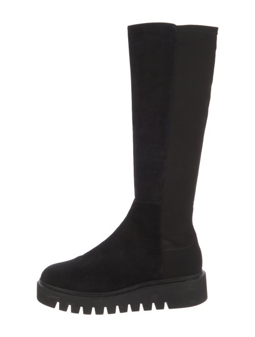 Stuart Weitzman Suede Sock Boots