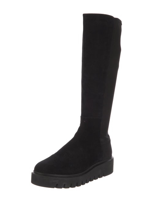 Stuart Weitzman Suede Sock Boots