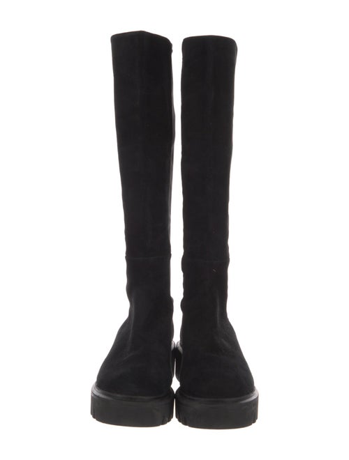 Stuart Weitzman Suede Sock Boots