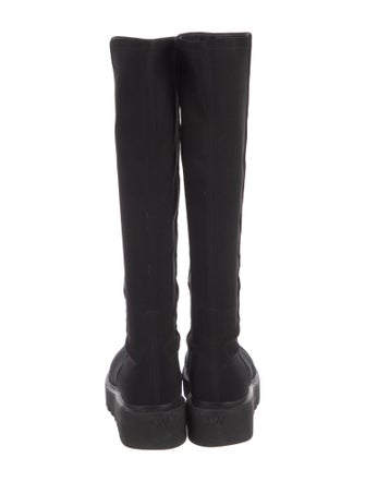 Stuart Weitzman Suede Sock Boots