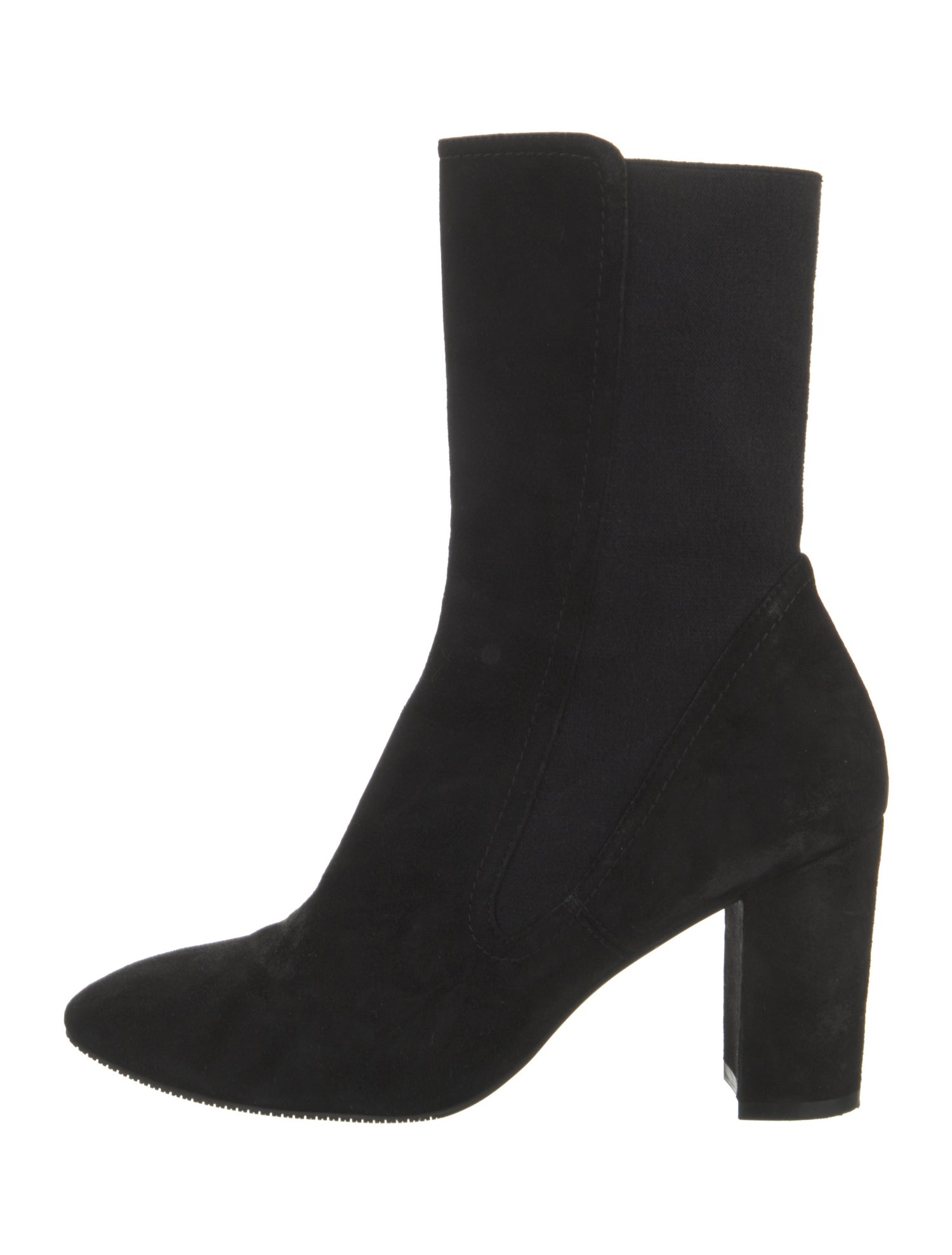 Stuart Weitzman Suede Sock Boots