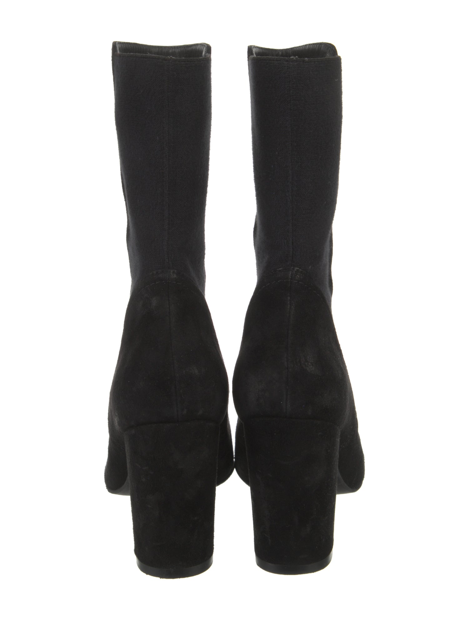 Stuart Weitzman Suede Sock Boots