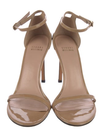 Stuart Weitzman Patent Leather Sandals