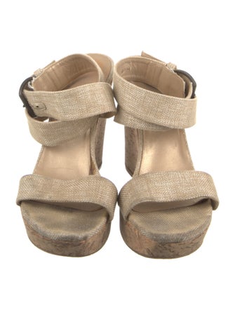 Stuart Weitzman Canvas Espadrilles