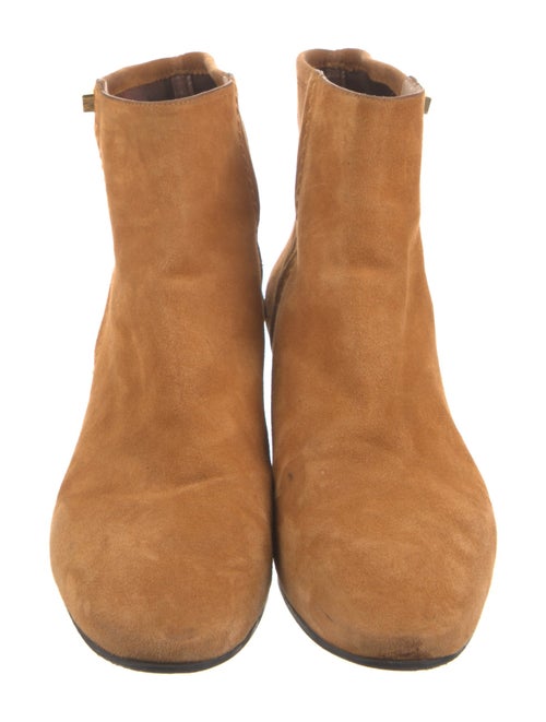 Stuart Weitzman Suede Studded Accents Boots