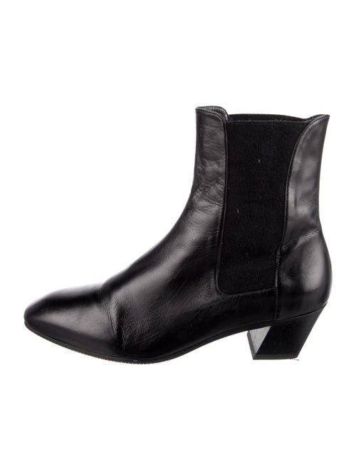 Stuart Weitzman Leather Chelsea Boots