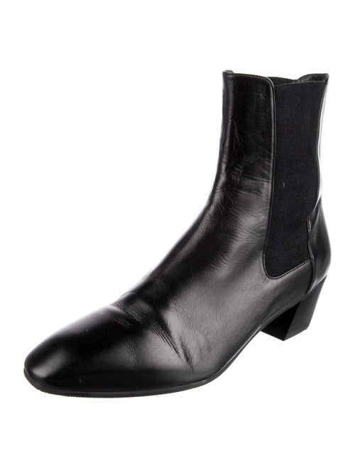 Stuart Weitzman Leather Chelsea Boots