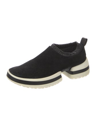 Stuart Weitzman Suede Sock Sneakers